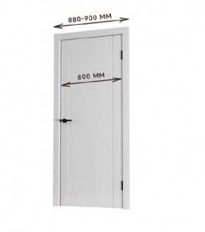 Межкомнатная дверь Bolivar Роялвуд белый (комплект) 800 в Надыме - nadym.mebel24.online | фото