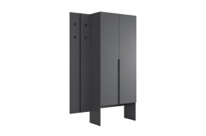 МЕРСИ Прихожая (модульная) графит в Надыме - nadym.mebel24.online | фото 6