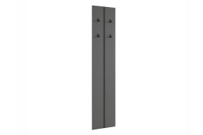 МЕРСИ Вешалка 2 (графит) в Надыме - nadym.mebel24.online | фото
