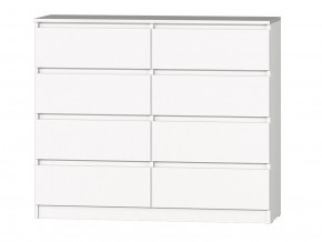 МС "Хилтон" Комод №3 1200 (8 ящ.) белый текстурный в Надыме - nadym.mebel24.online | фото 2