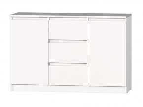 МС "Хилтон" Комод №4 1200 (белый текстурный) в Надыме - nadym.mebel24.online | фото 2