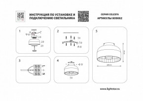 Накладной светильник Lightstar Celesta 809062 в Надыме - nadym.mebel24.online | фото 4