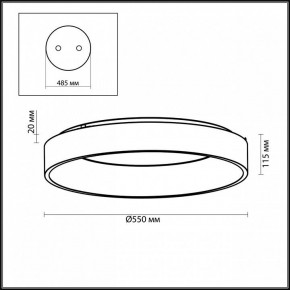 Накладной светильник Odeon Light Sole 4062/50CL в Надыме - nadym.mebel24.online | фото 5