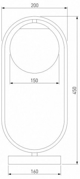 Настольная лампа декоративная Eurosvet Ringo 01138/1 золото в Надыме - nadym.mebel24.online | фото 3
