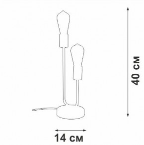 Настольная лампа декоративная Vitaluce V3005 V3005-1/2L в Надыме - nadym.mebel24.online | фото 5
