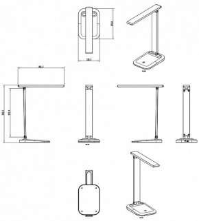 Настольная лампа офисная Arte Lamp London A5124LT-1BK в Надыме - nadym.mebel24.online | фото 2