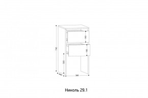 НИКОЛЬ 25 Шкаф 5-ти створчатый в Надыме - nadym.mebel24.online | фото 7