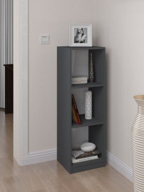 Пенал открытый мини Дублин (Графит) в Надыме - nadym.mebel24.online | фото 2