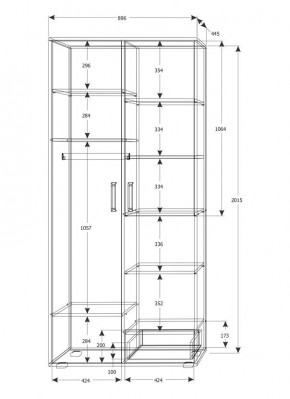 Подростковая Юпитер (модульная) в Надыме - nadym.mebel24.online | фото 25