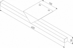 Подсветка для зеркала Elektrostandard Delta a058169 в Надыме - nadym.mebel24.online | фото 4