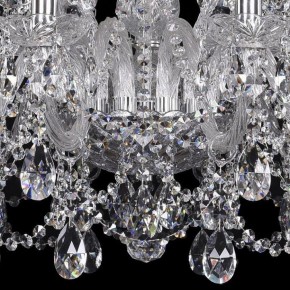 Подвесная люстра Bohemia Ivele Crystal 1411 1411/12+6/300/Ni в Надыме - nadym.mebel24.online | фото 3
