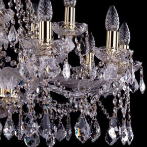 Подвесная люстра Bohemia Ivele Crystal 1413 1413/10+5/300/G/Leafs в Надыме - nadym.mebel24.online | фото 2