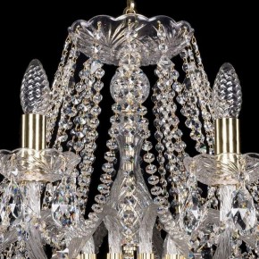 Подвесная люстра Bohemia Ivele Crystal 1413 1413/12/360/G в Надыме - nadym.mebel24.online | фото 4