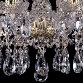 Подвесная люстра Bohemia Ivele Crystal 1413 1413/8/165/G/Tube в Надыме - nadym.mebel24.online | фото 3