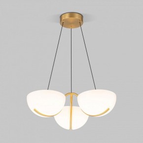 Подвесная люстра Eurosvet Emisfero 50083/3 LED золото в Надыме - nadym.mebel24.online | фото 2