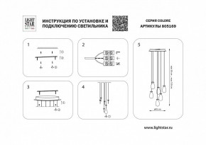 Подвесная люстра Lightstar Colore 805169 в Надыме - nadym.mebel24.online | фото 3