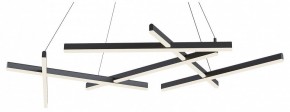 Подвесная люстра Maytoni Line MOD016PL-L80BK в Надыме - nadym.mebel24.online | фото
