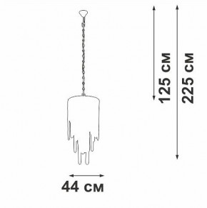 Подвесная люстра Vitaluce V5885 V5885-9/7 в Надыме - nadym.mebel24.online | фото 3