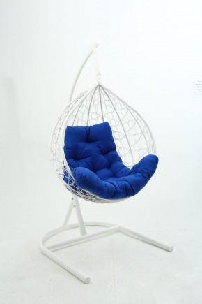 Подвесное кресло Бароло (белый/синий) в Надыме - nadym.mebel24.online | фото