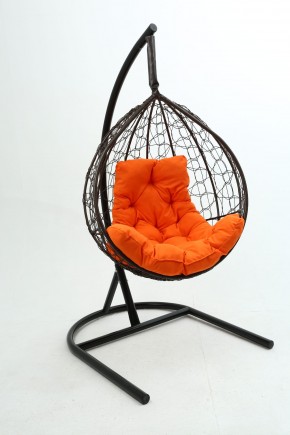 Подвесное кресло Бароло (коричневый/оранжевый) в Надыме - nadym.mebel24.online | фото