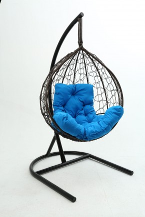 Подвесное кресло Бароло (коричневый/синий) в Надыме - nadym.mebel24.online | фото