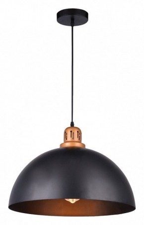 Подвесной светильник Arte Lamp Eurica A4249SP-1BK в Надыме - nadym.mebel24.online | фото 2