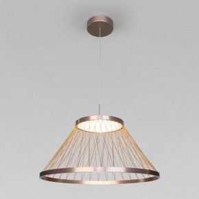 Подвесной светильник Eurosvet Cesta 40017/1 LED коричневый в Надыме - nadym.mebel24.online | фото 2