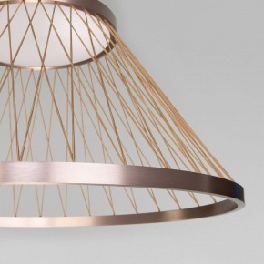 Подвесной светильник Eurosvet Cesta 40017/1 LED коричневый в Надыме - nadym.mebel24.online | фото 6