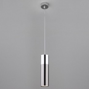 Подвесной светильник Eurosvet Double Topper 50135/1 LED хром/черный жемчуг в Надыме - nadym.mebel24.online | фото 3