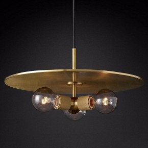 Подвесной светильник Imperiumloft Rh Utilitaire Disk Triple Pendant 40.2339 в Надыме - nadym.mebel24.online | фото