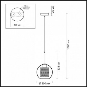 Подвесной светильник Odeon Light Clocky 4939/1 в Надыме - nadym.mebel24.online | фото 4