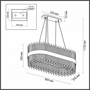 Подвесной светильник Odeon Light Focco 4722/24 в Надыме - nadym.mebel24.online | фото 5