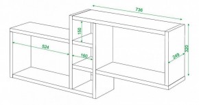 Полка книжная Домино ПК-20 в Надыме - nadym.mebel24.online | фото 3