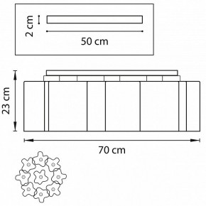 Потолочная люстра Lightstar Nubi 802093 в Надыме - nadym.mebel24.online | фото 2