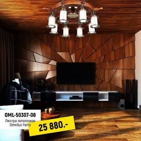 Потолочная люстра Omnilux Ferro OML-50307-08 в Надыме - nadym.mebel24.online | фото 2