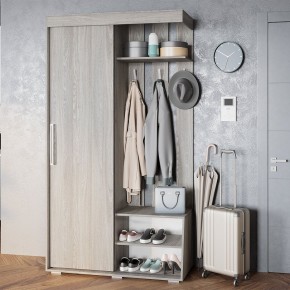 Прихожая Зара ПР-01 (ясень белый) в Надыме - nadym.mebel24.online | фото 3