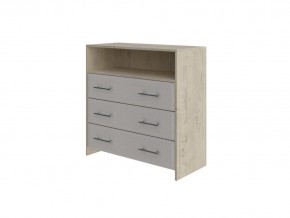 PROxSON Комод Varna (ЛДСП+ткань Бунратти/Savana Milk (молочный)) 90x40 в Надыме - nadym.mebel24.online | фото