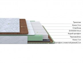 PROxSON Матрас Green Duo M/F (Tricotage Dream) 140x195 в Надыме - nadym.mebel24.online | фото 2