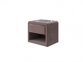 PROxSON Тумба Cube (Ткань: Велюр Shaggy Chocolate) 52x41 в Надыме - nadym.mebel24.online | фото