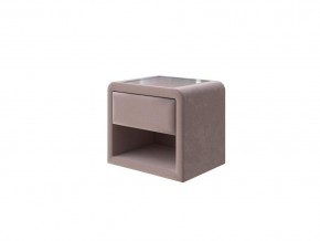 PROxSON Тумба Cube (Ткань: Велюр Shaggy Mocca) 52x41 в Надыме - nadym.mebel24.online | фото 1