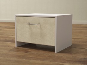 PROxSON Тумба Varna (ЛДСП Белая+ткань Белый/Savana Milk (молочный)) 51x40 в Надыме - nadym.mebel24.online | фото