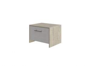 PROxSON Тумба Varna (ЛДСП+ткань Бунратти/Savana Milk (молочный)) 51x40 в Надыме - nadym.mebel24.online | фото