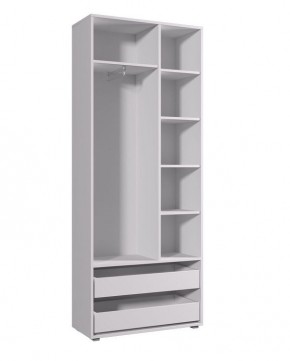 Шкаф ДМ 800 с 2-мя ящиками (белый) в Надыме - nadym.mebel24.online | фото 2
