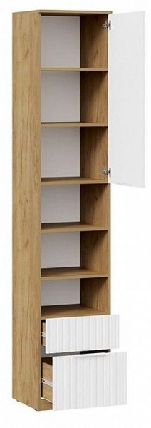 Шкаф комбинированный Хилтон Исп. 2 в Надыме - nadym.mebel24.online | фото 2