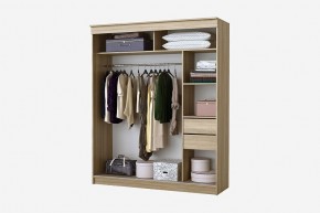 Шкаф-купе Фаворит 1.8 серия Альянс (дуб сонома) в Надыме - nadym.mebel24.online | фото 2