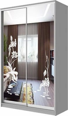 Шкаф-купе ХИТ 24-4-12/2-66 ЦАПЛИ в Надыме - nadym.mebel24.online | фото