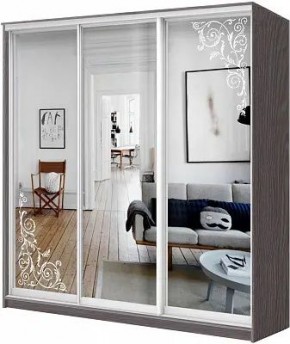 Шкаф-купе ХИТ 24-4-18-656 ОРНАМЕНТ в Надыме - nadym.mebel24.online | фото