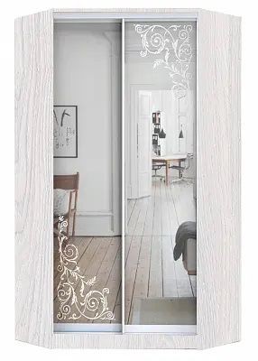 Шкаф-купе ХИТ-У-L-24-64-66 ОРНАМЕНТ в Надыме - nadym.mebel24.online | фото