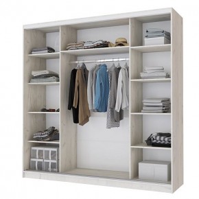 Шкаф-купе Неаполь 2.2 с 2-мя зеркалами в Надыме - nadym.mebel24.online | фото 2