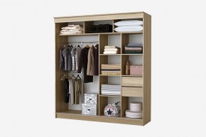 Шкаф-купе Орион 2.0 серия Альянс (дуб сонома) в Надыме - nadym.mebel24.online | фото 2